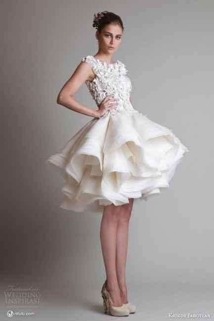 Vestido de Noiva Curto