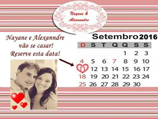 Convite padrinhos e save the date #vem ver - 2