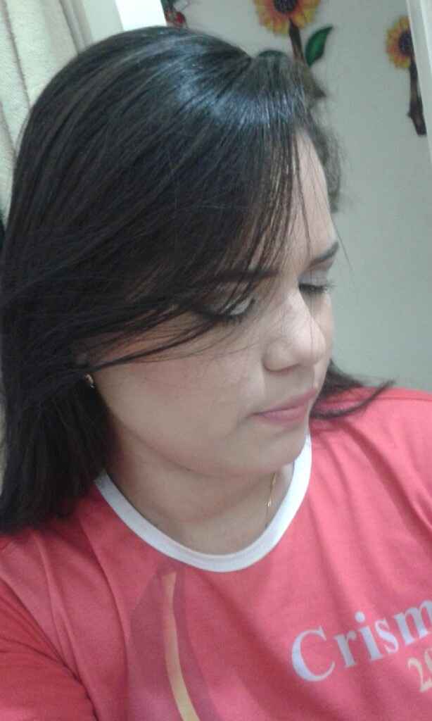Teste make e penteado - 4