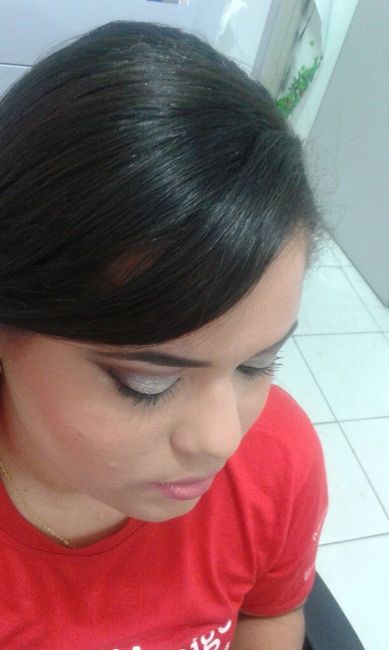 Teste make e penteado - 5