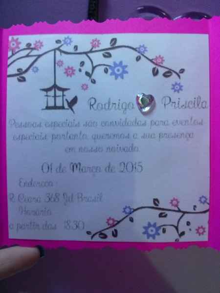 convite de noivados