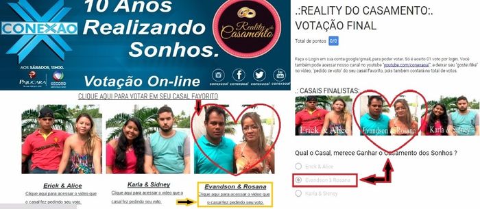 foto do site do concurso