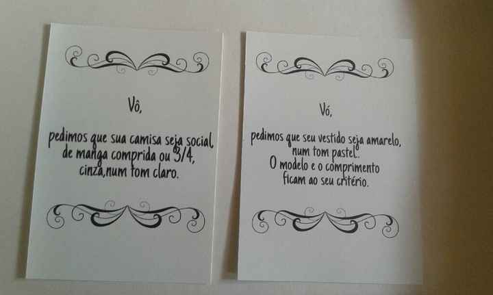 Convite especiais dos meus avós ?? - 6