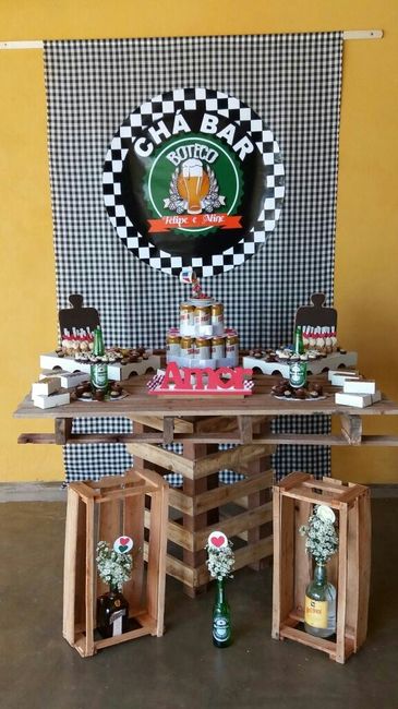 Nosso chá bar!todo diy! - 2