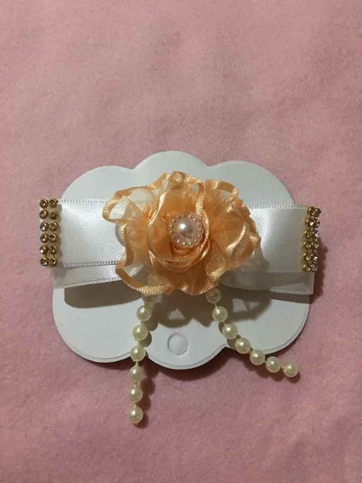 Corsage e presilha - daminhas! - 5