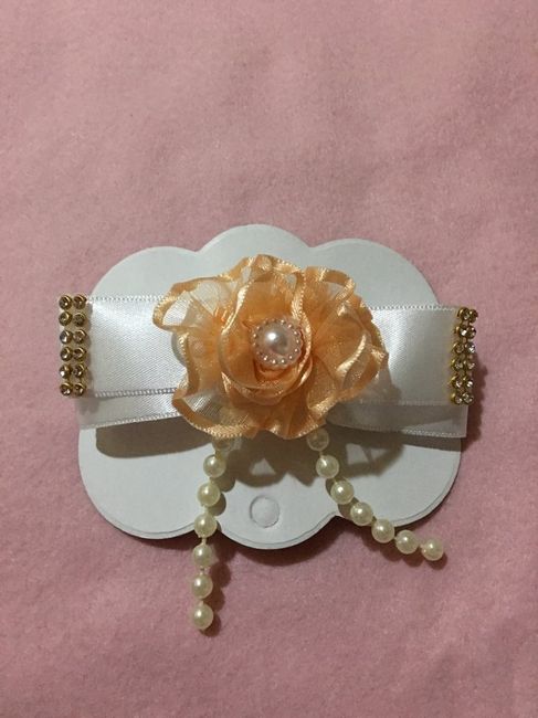 Corsage e presilha - daminhas! - 5