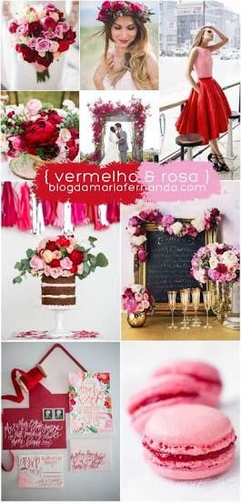 Paleta de cores: vermelho, azul turquesa e branco. - 2