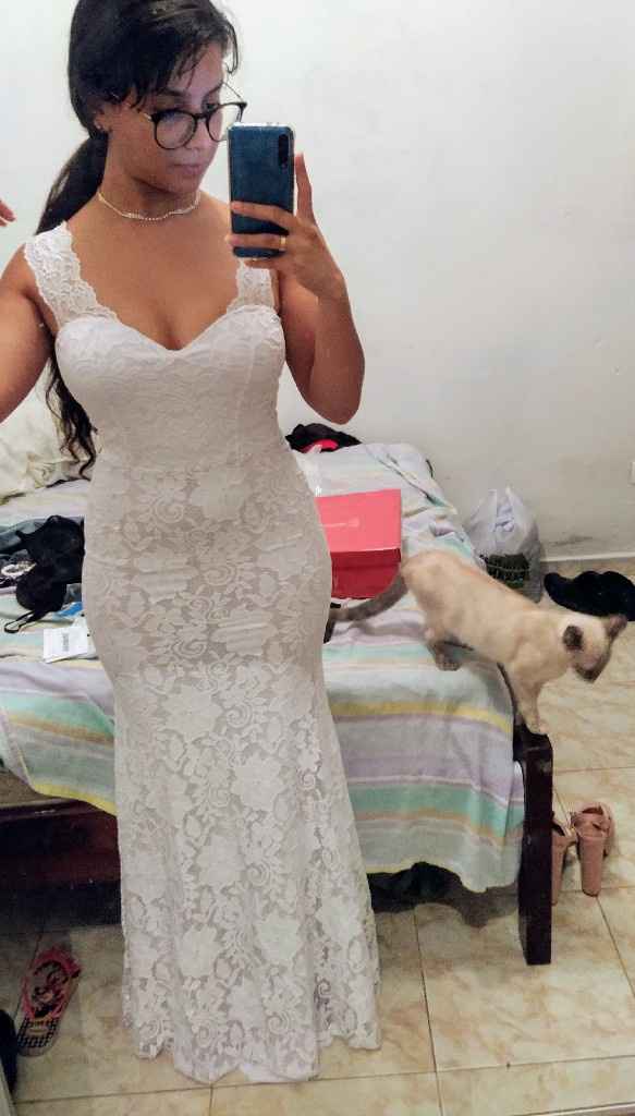 Mudei o vestido faltando 6 dias pro grande dia!! #vemver - 1