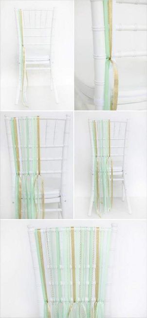 ideia para cadeiras de plastico