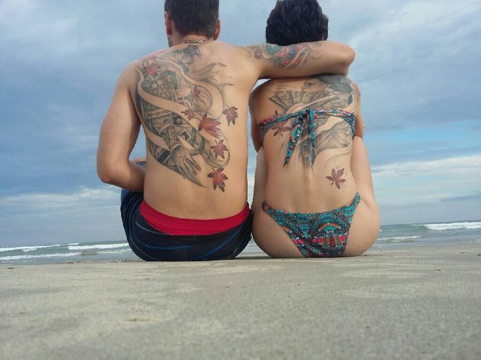 Fizemos uma tatuagem de casal!! - 2
