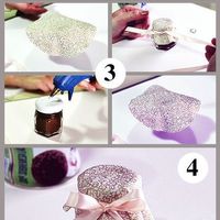 O "modo de fazer" os docinhos no pote: super prático!