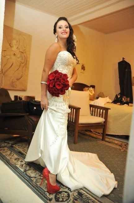 Meu vestido de noiva e penteado!!! - 1