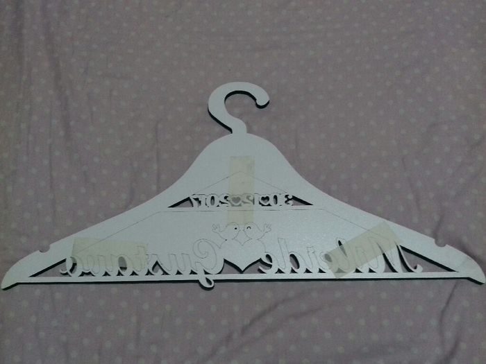 Cabide de noiva personalizado #vemver - 3