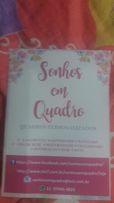 Panfleto do vendedor