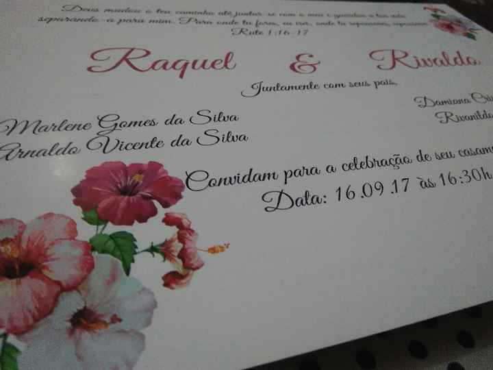 Convite de casamento - 4