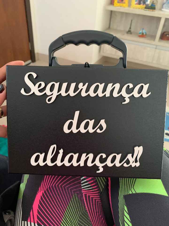 Chegou meu porta aliança 💍 - 1