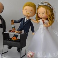 2 casamentos, 2 topos de bolo. Qual Você prefere? - 1