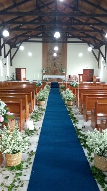 Contrato Fechado - Decoração Igreja 3