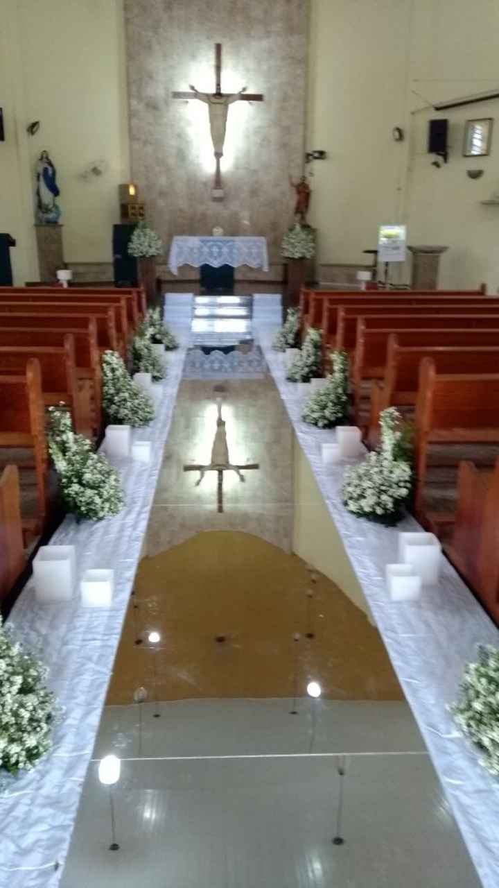 Contrato Fechado - Decoração Igreja - 1