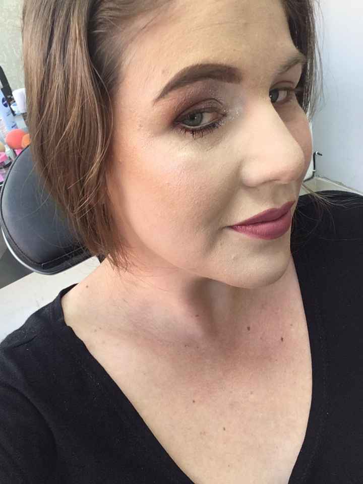 Teste de cabelo e maquiagem - 1