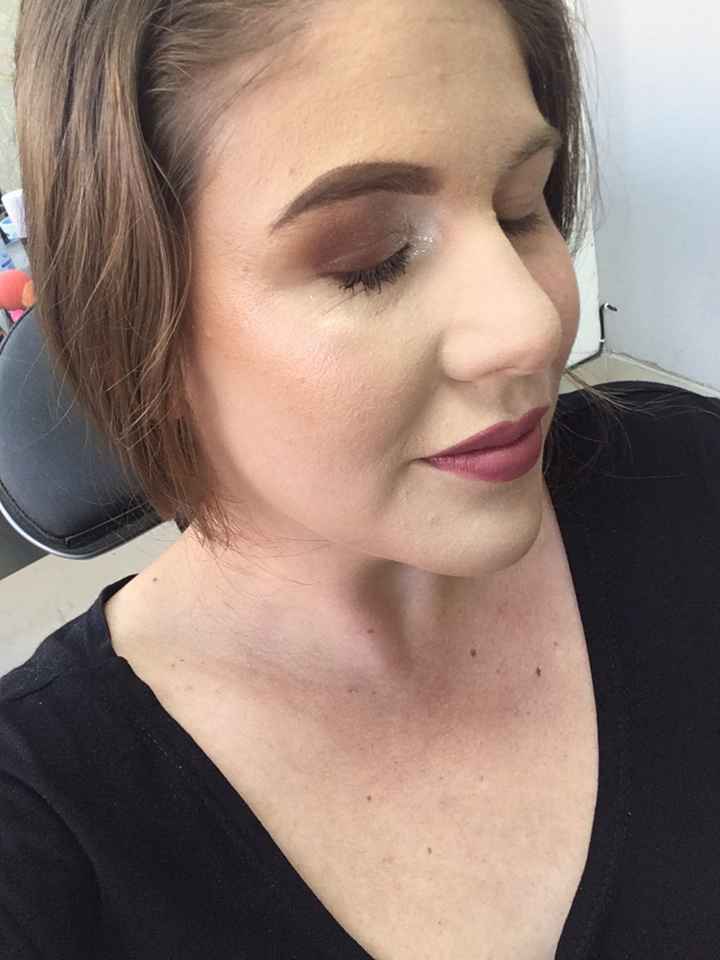 Teste de cabelo e maquiagem - 2