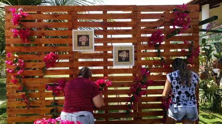 Painel de Madeira ( Palets ) Bem diferente né