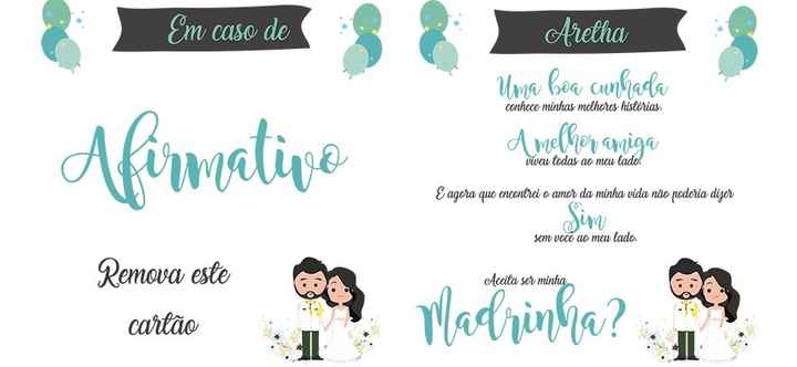 Convite Interno Madrinhas
