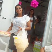 Minha amiga e animadora da festa