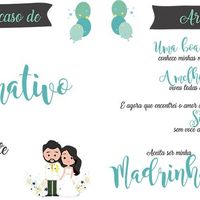 Convite Interno Madrinhas