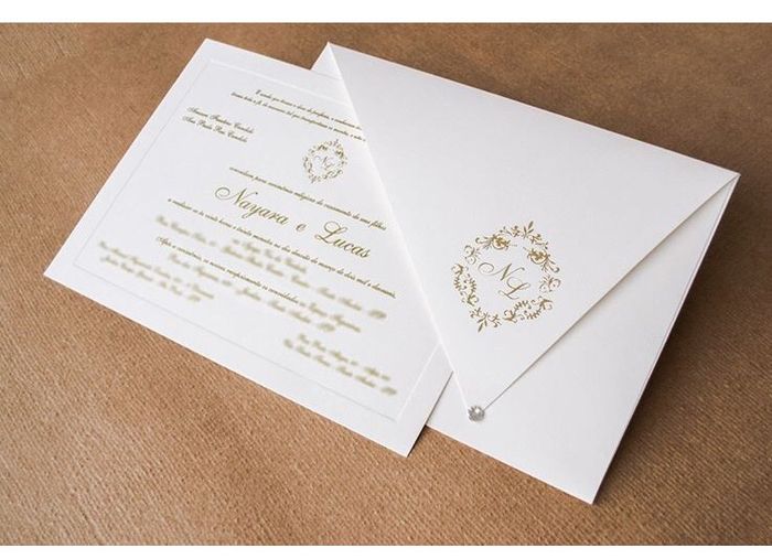 Meu convite de casamento - 1