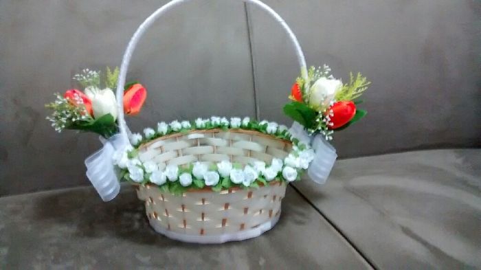 Como fazer a cesta da florista - 1