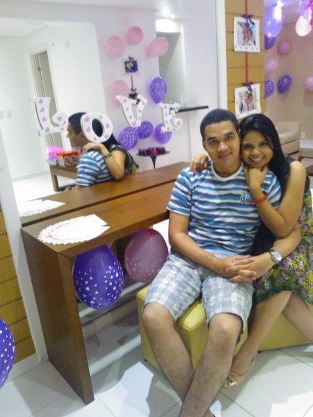Os noivinhos no Cha - 14