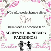 Convites padrinhos! opiniões meninas - 2