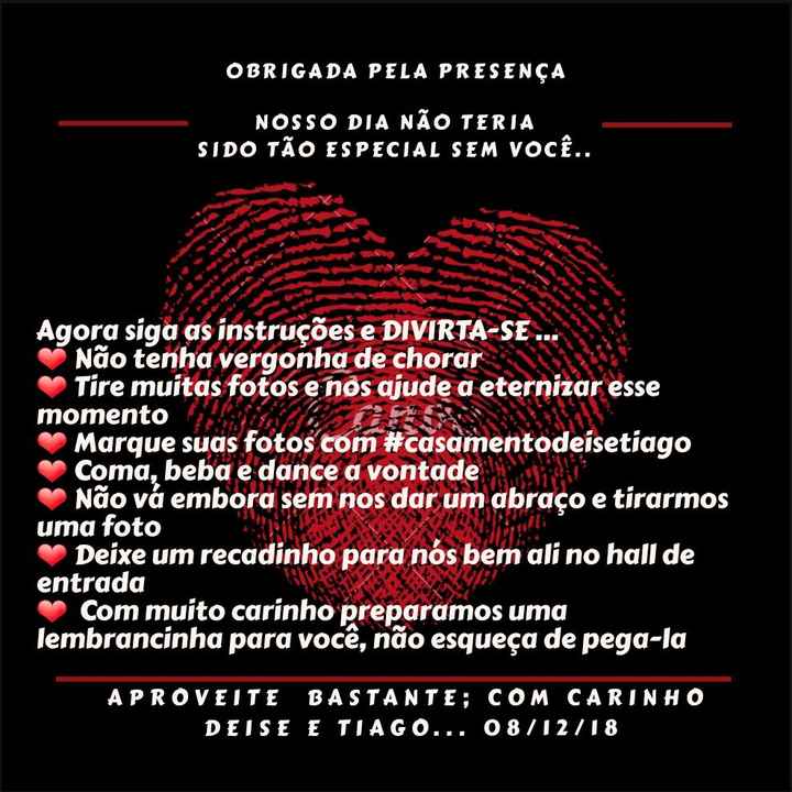 Instruções de festa - 1