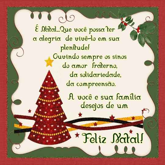 Feliz Natal Amigas (os)