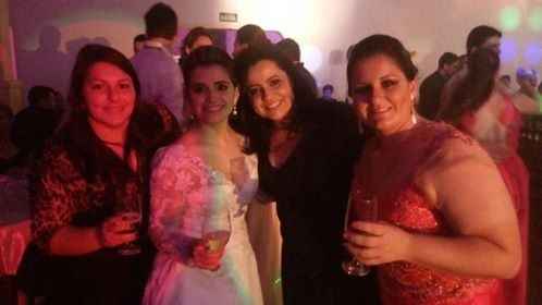 Amigas na festa