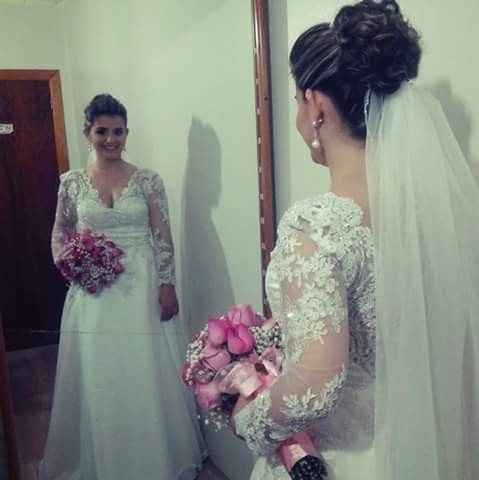 A noiva pronta