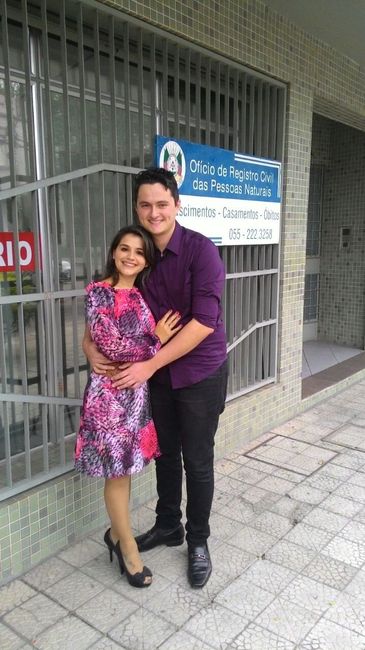 Nosso casamento civil