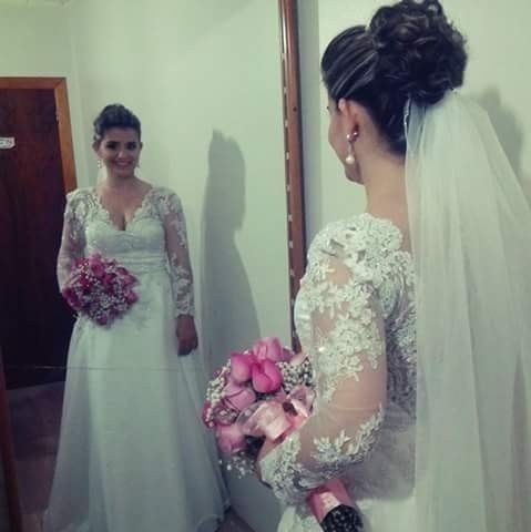 A noiva pronta