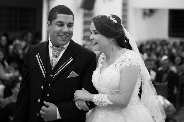 Casados com a benção do Senhor!
