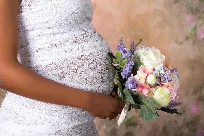 Noivas grávidas: o vestido 3