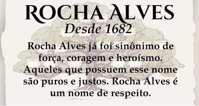 Seremos a família Rocha Alves ♥️ 2