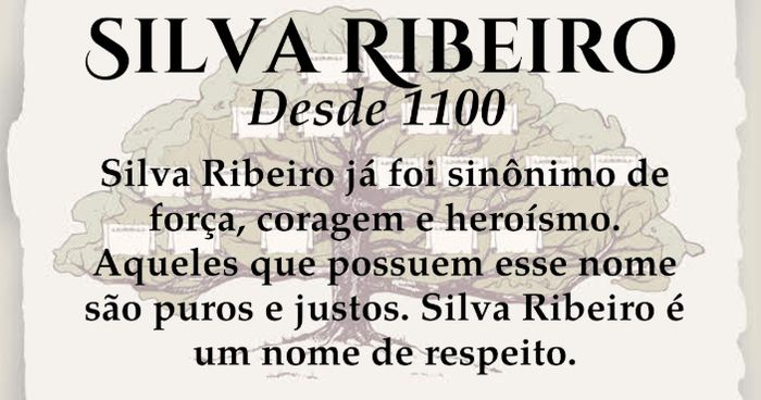 Seremos a família Silva Ribeiro 2