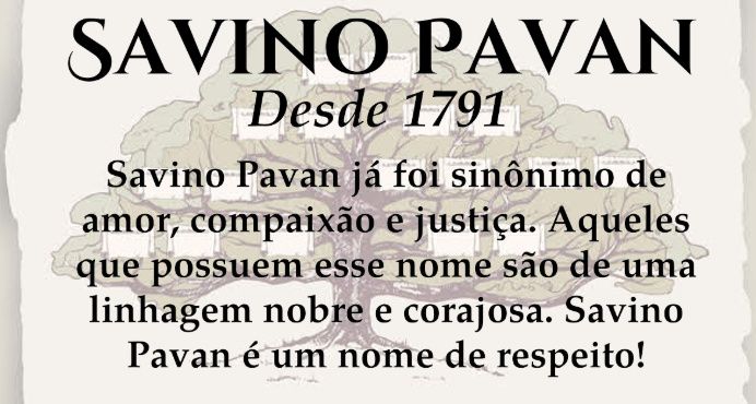 Seremos a família Savino Pavan 2