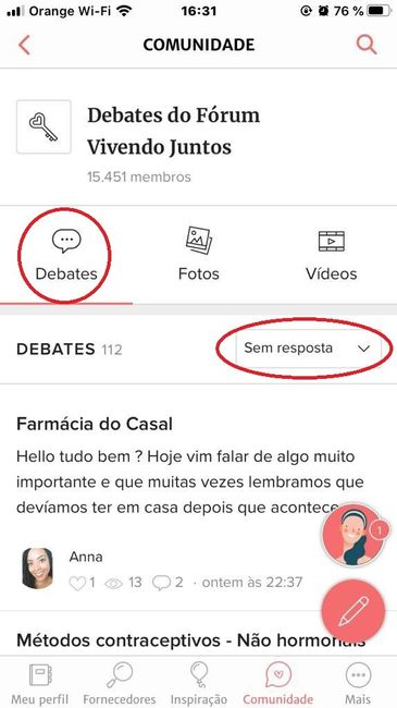Como encontrar debates sem respostas? - 3