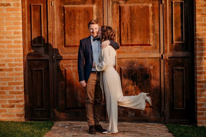 Buscando inspirações para se casar de calça no civil? 1