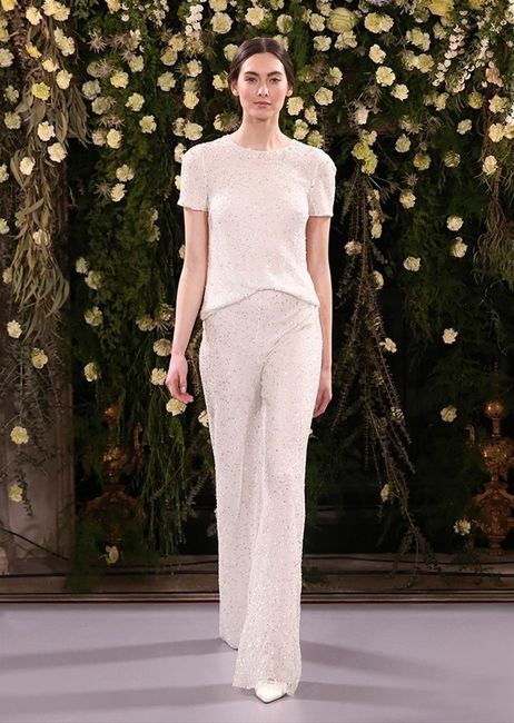 Buscando inspirações para se casar de calça no civil? 6