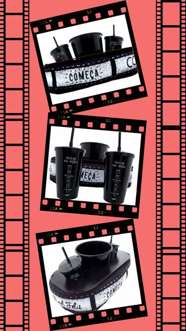 Presentão: um kit cinema para um casal da comunidade 🎬🎬🎬 2