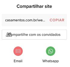Alô, comunidade! Temos novidade para o seu site com Casamentos.com.br 8