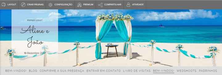 TUDO sobre o Site de Casamento - 2